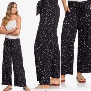 Roxy wide leg pants large